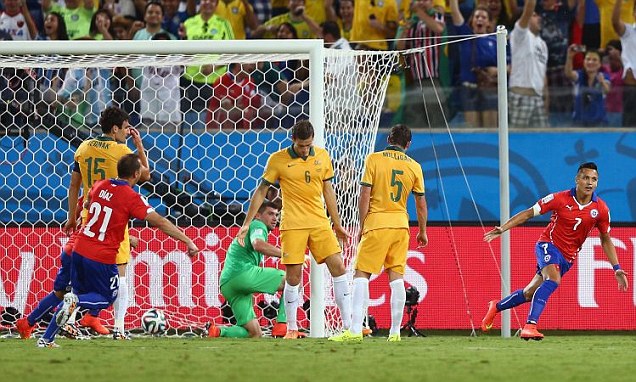 Sanchez dkk Tundukkan Australia 3-1